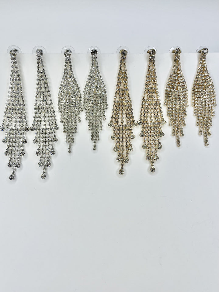 The Stud Chandelier Earrings-4 Options