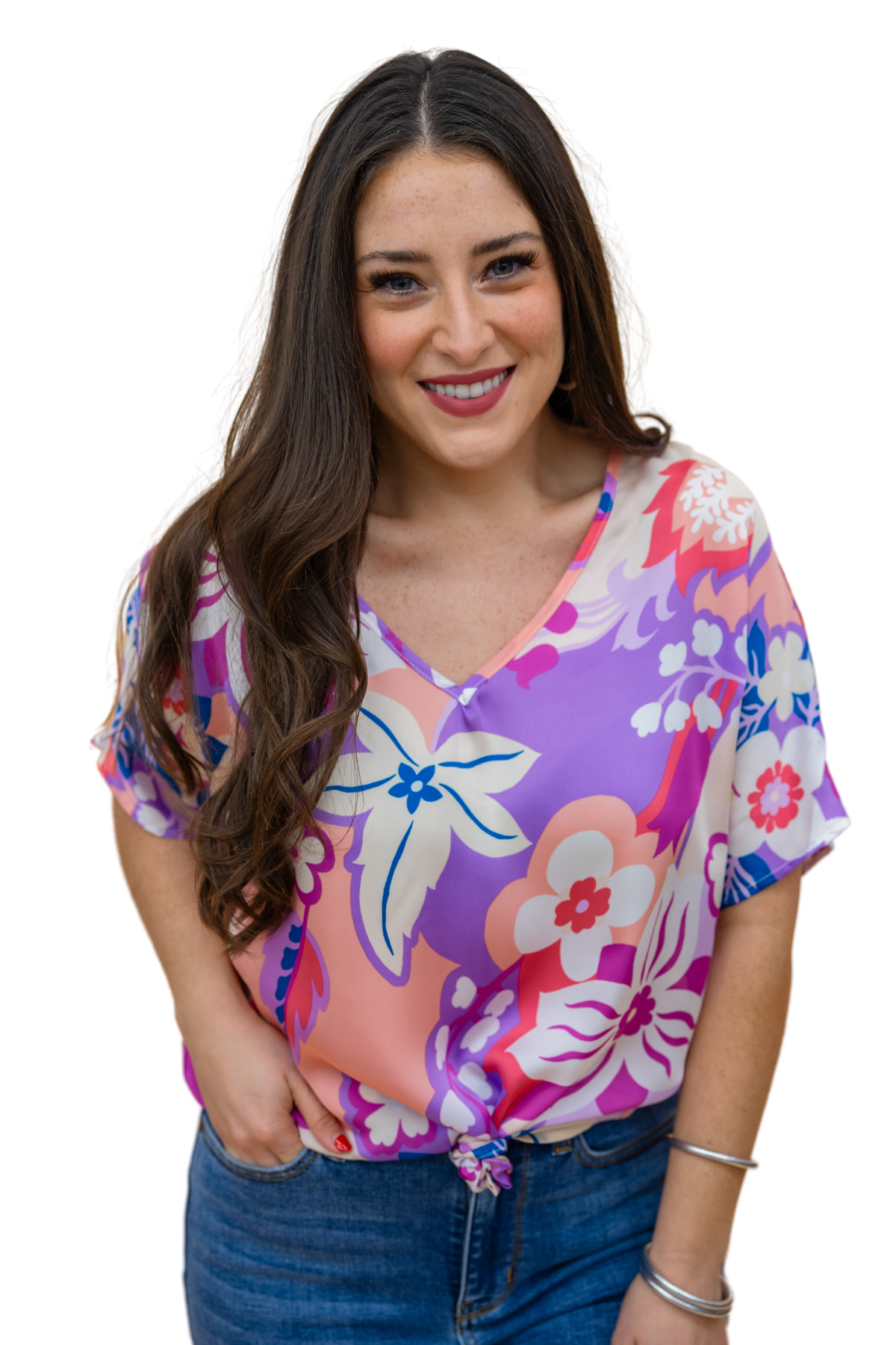 The Orchid Ivy Top