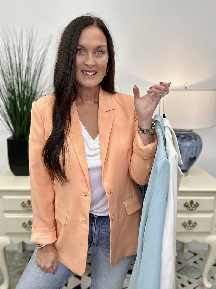 The Woven Blazer-3 Colors/AS