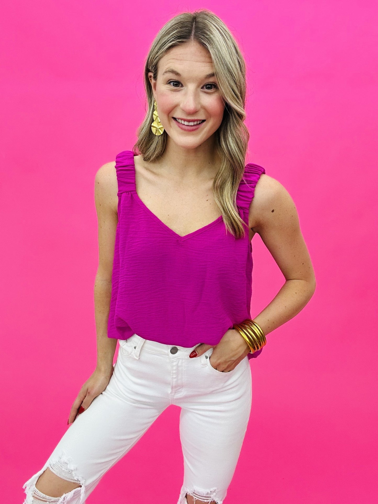 The Grecian Tank in 3 Colors/AS