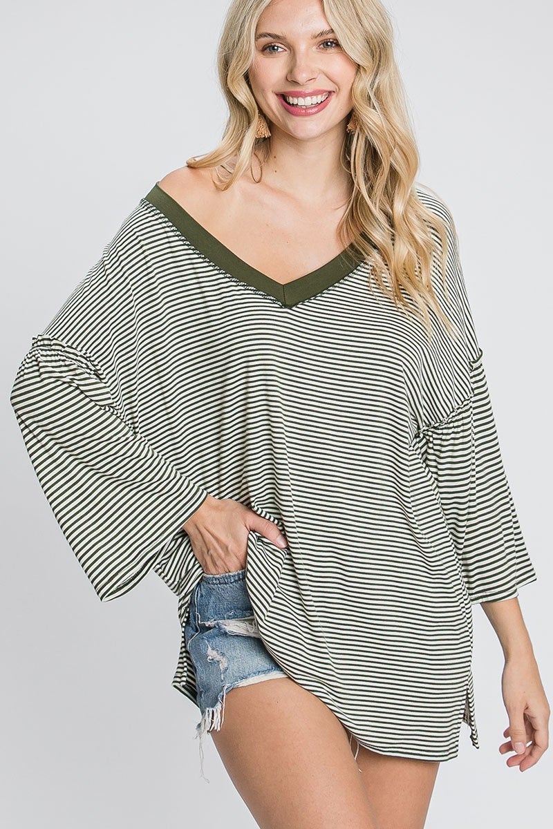 Striped Sophie Top in 2 Colors