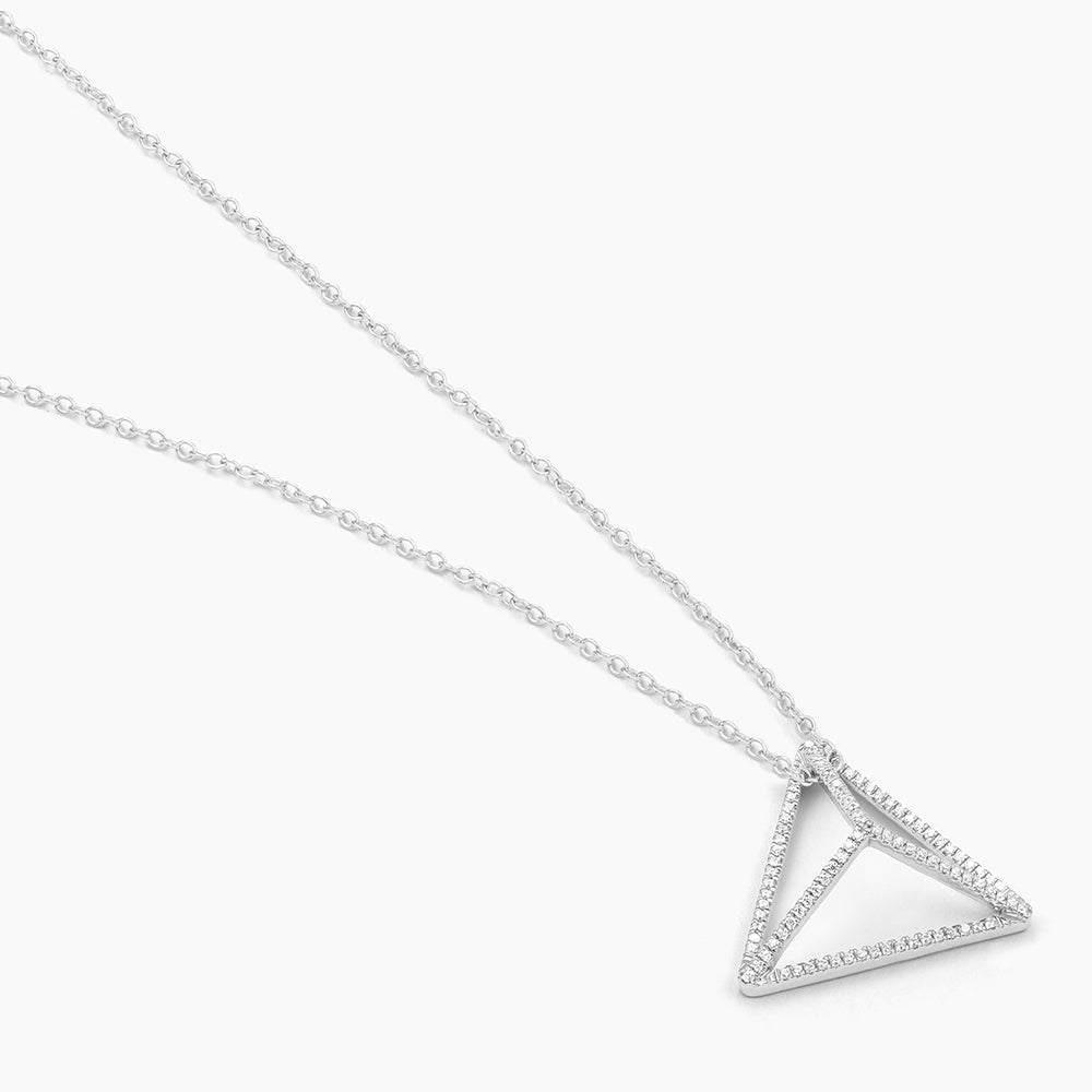ES Prismatic Pendant Necklace