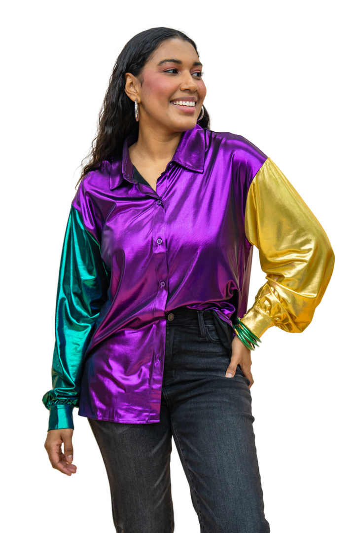 The Mardi Shine Top