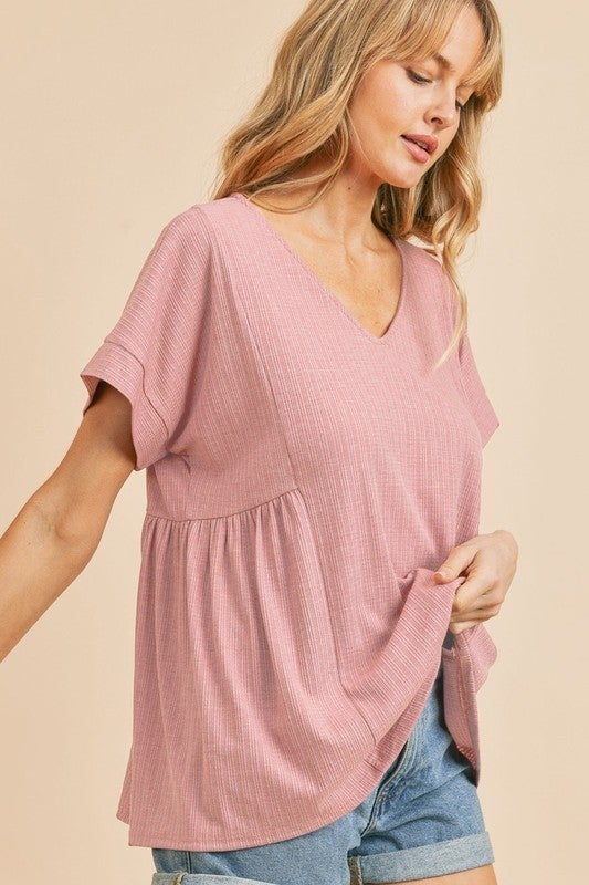 The Ribbed Baby Top-2 Colors/All Sizes