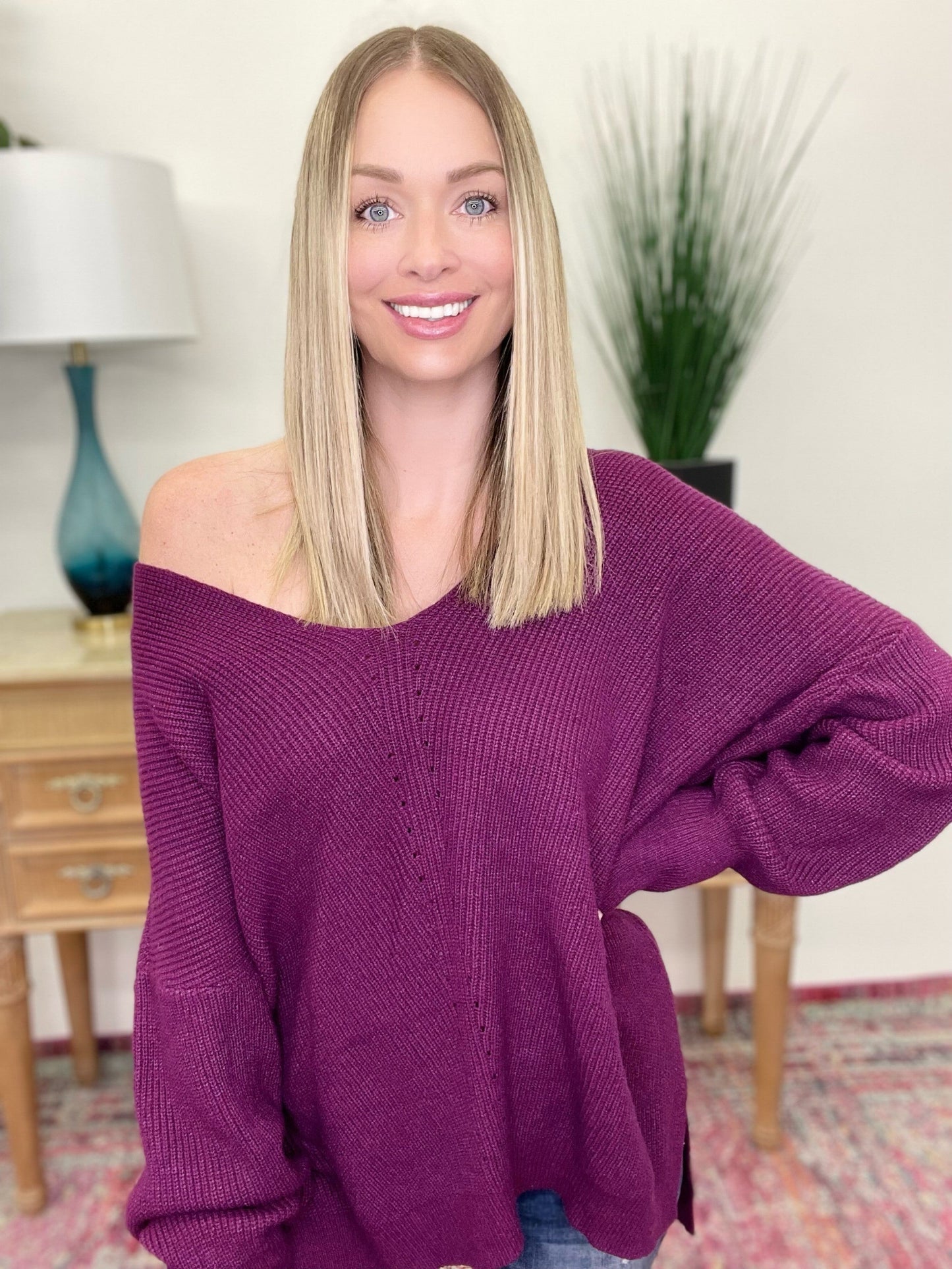 The Jaclyn Sweater in 2 Colors/AS