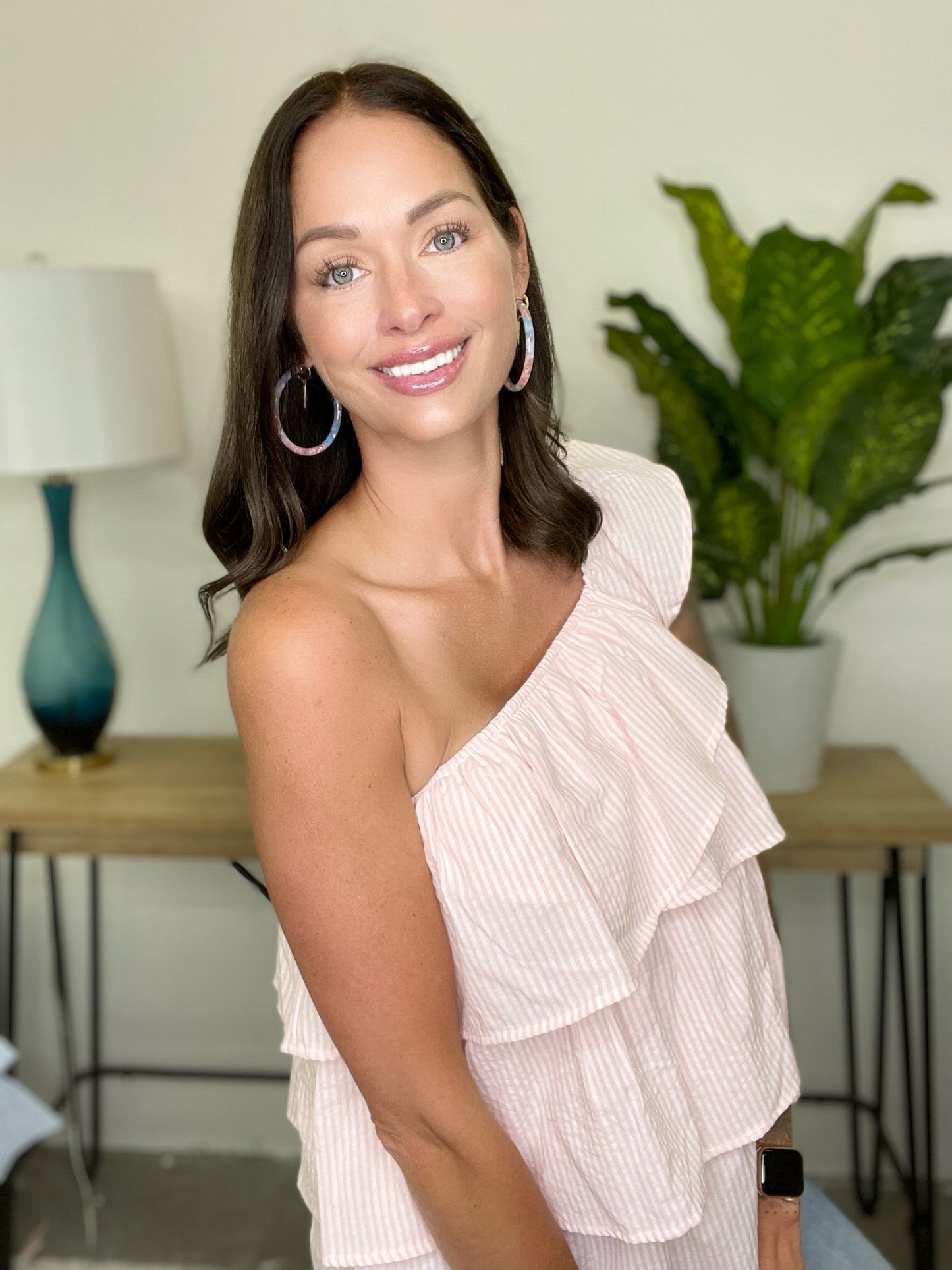 The Babydoll Ruffle Top - 2 Colors