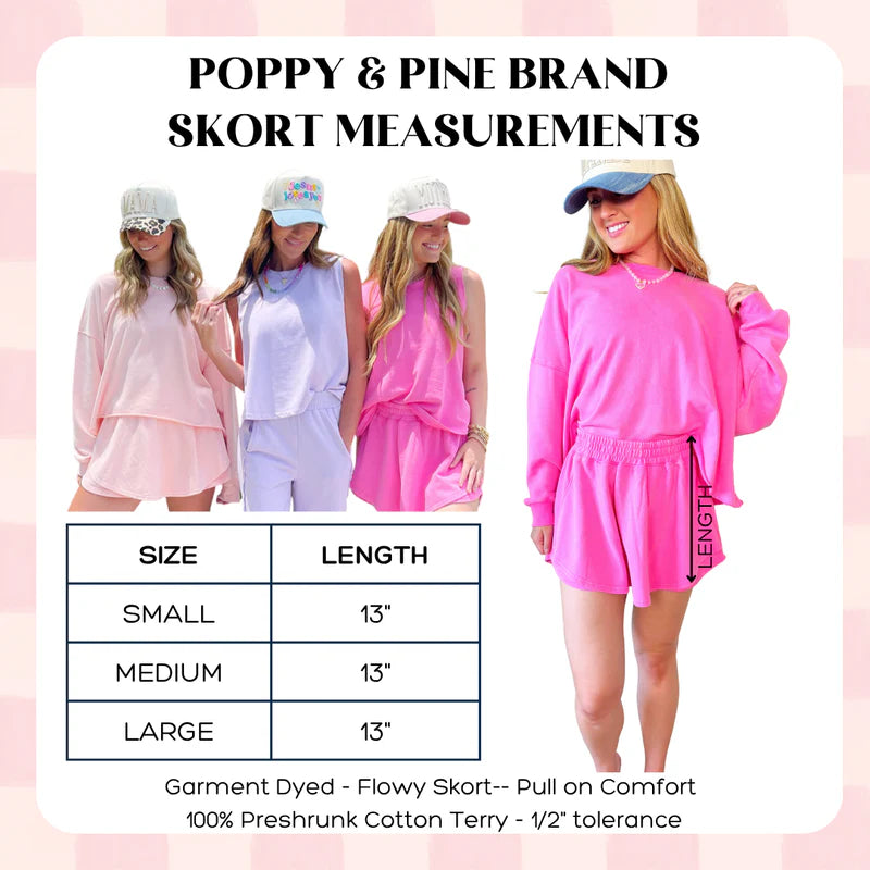 Mocha Polka Dot Skort