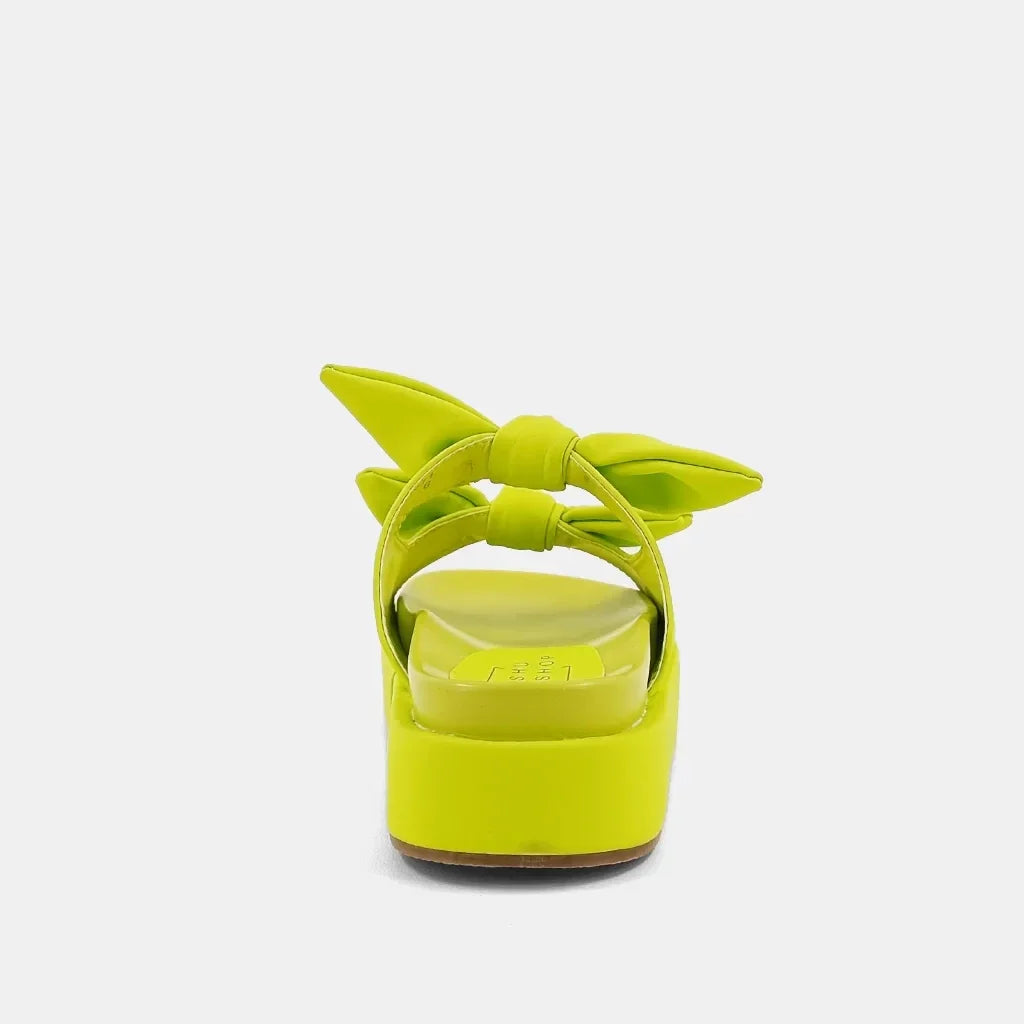 The Lime Kiki Sandal