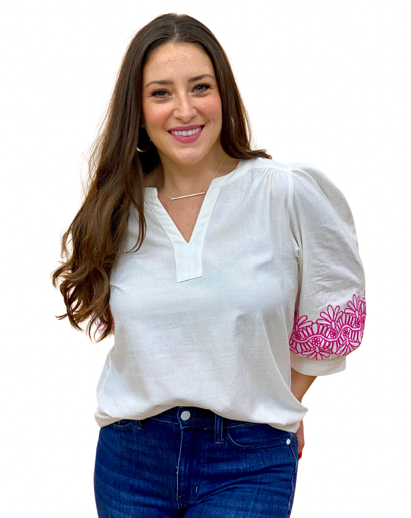The Costa Maya Top in White