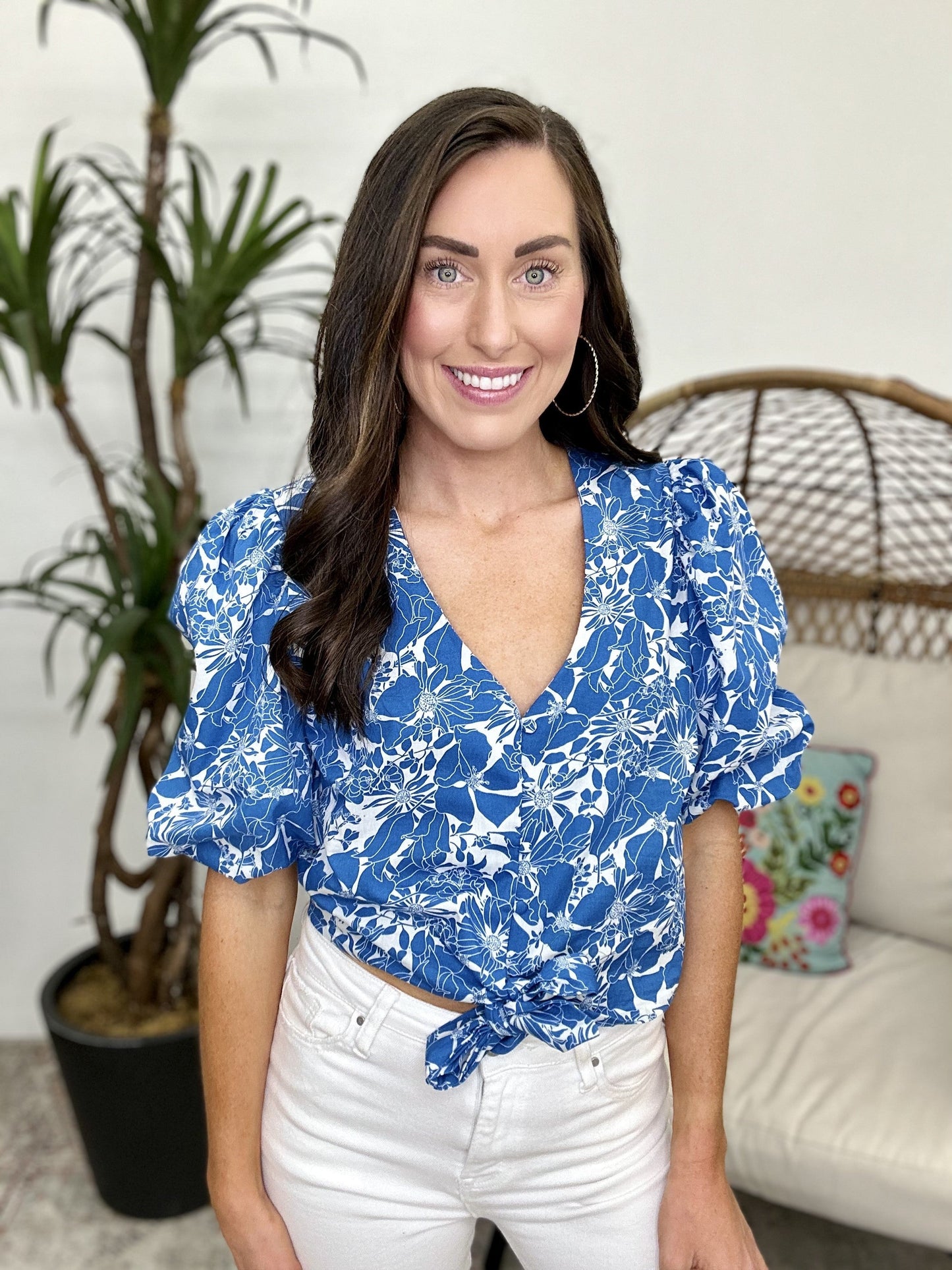 The Marina Puff Top