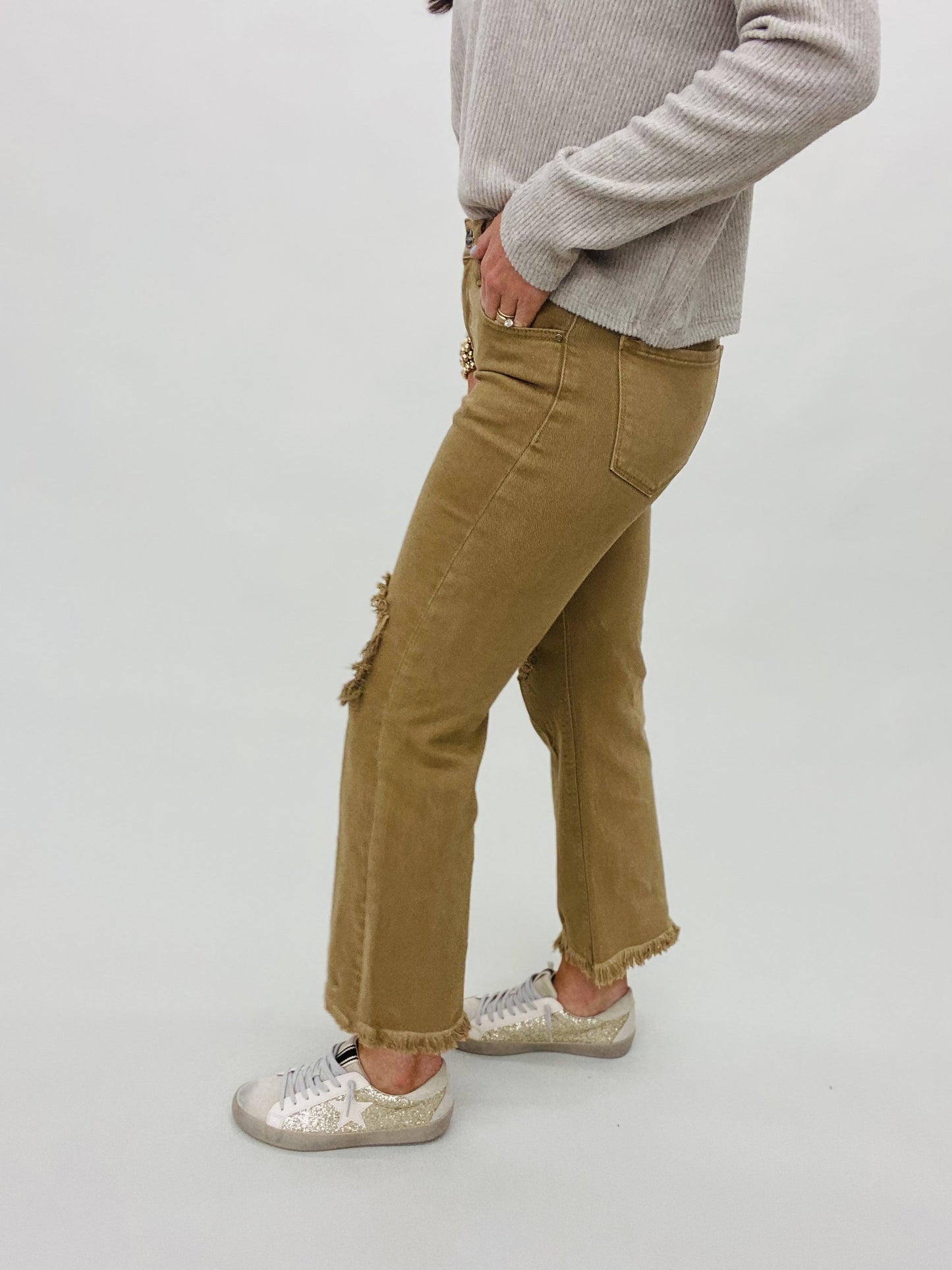 The Risen Straight Jeans in Mocha