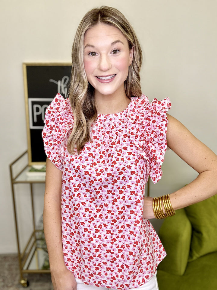 The Petunia Top in Ivory - AS