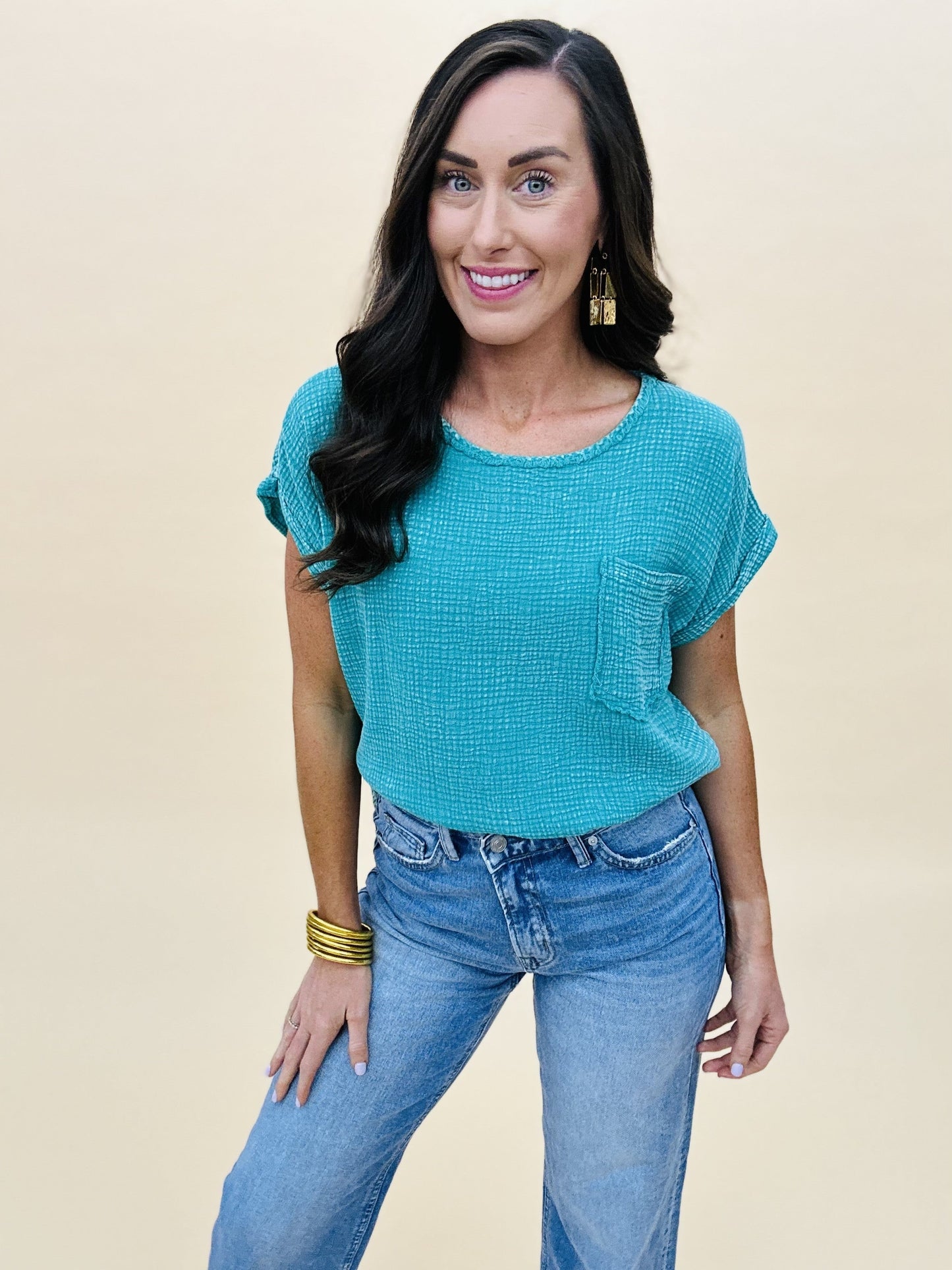 The Denton Top in 3 Colors/AS