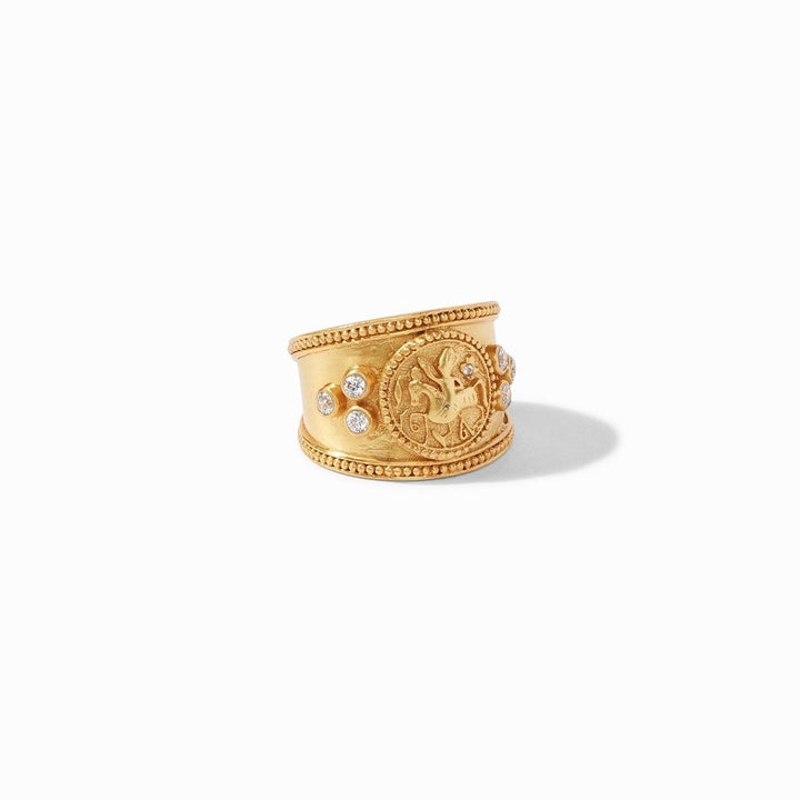 JV Coin Crest Ring