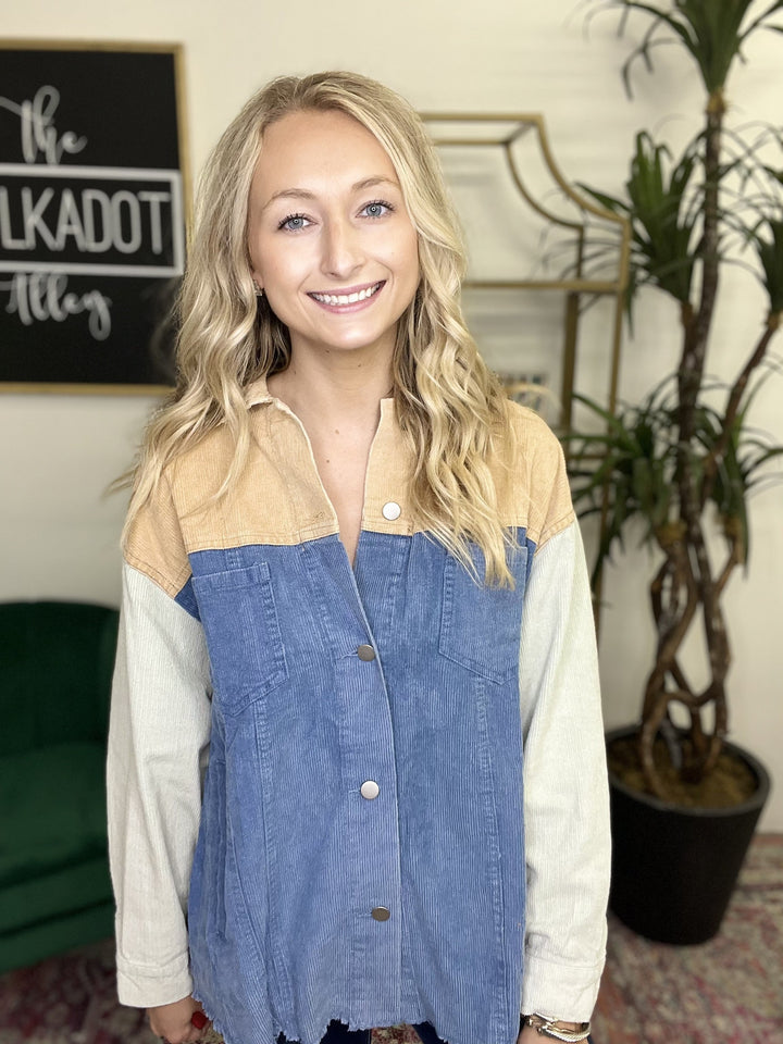 The Muted Block Jacket