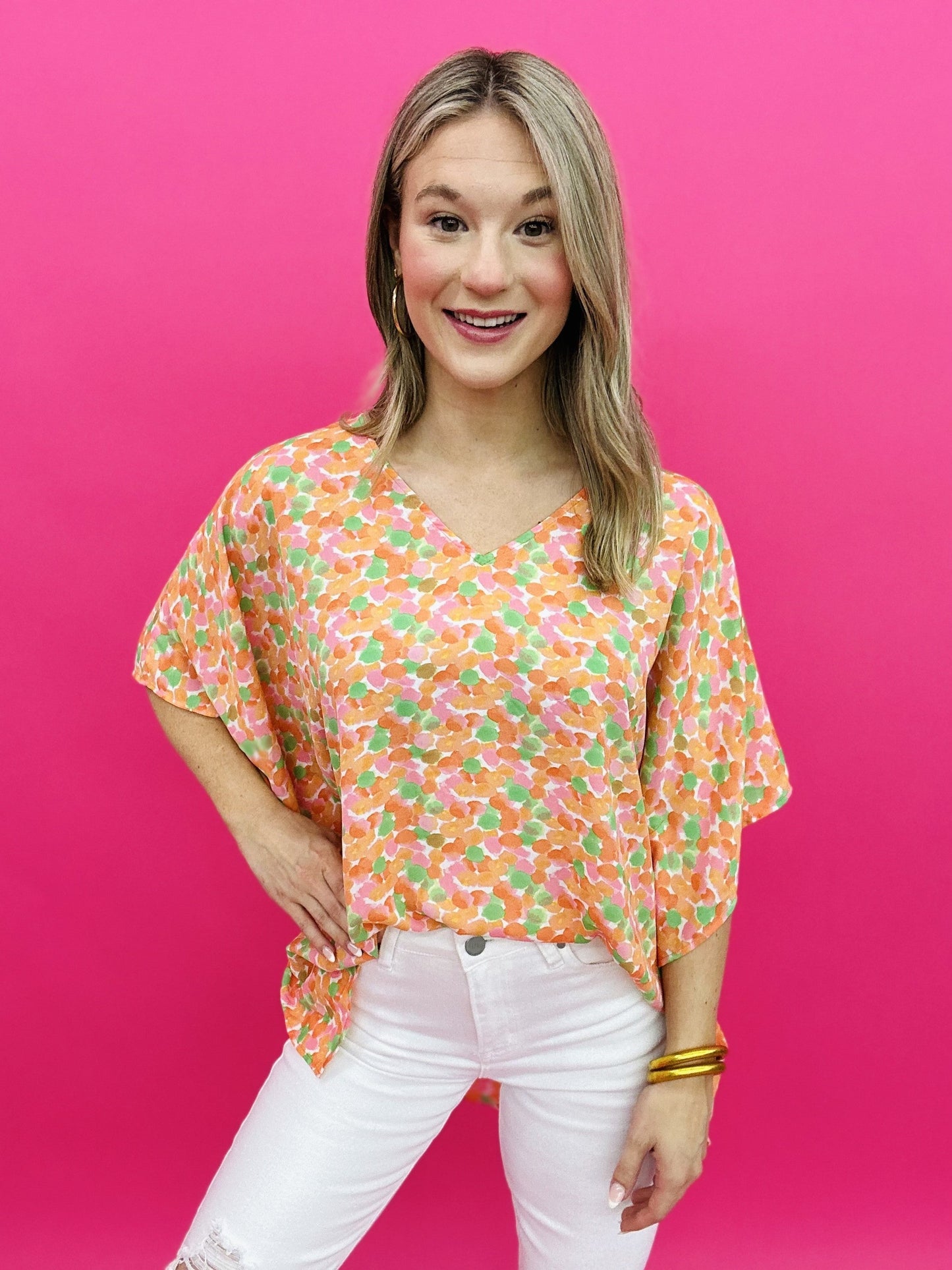The Kath Poncho Top