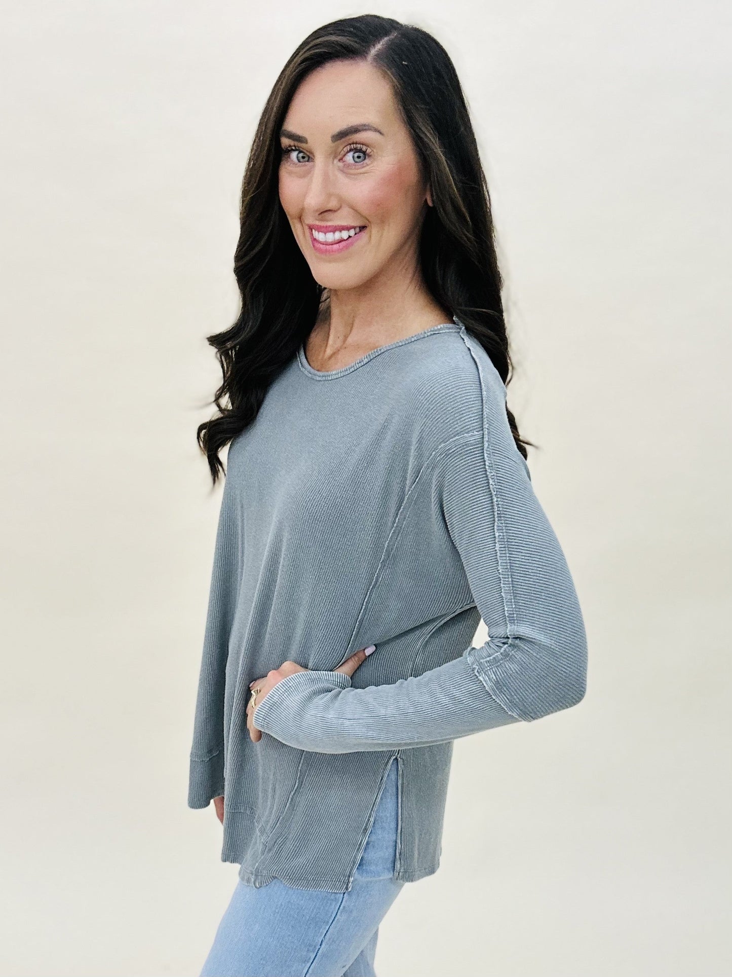 The Thermal Rib Top - 3 Colors
