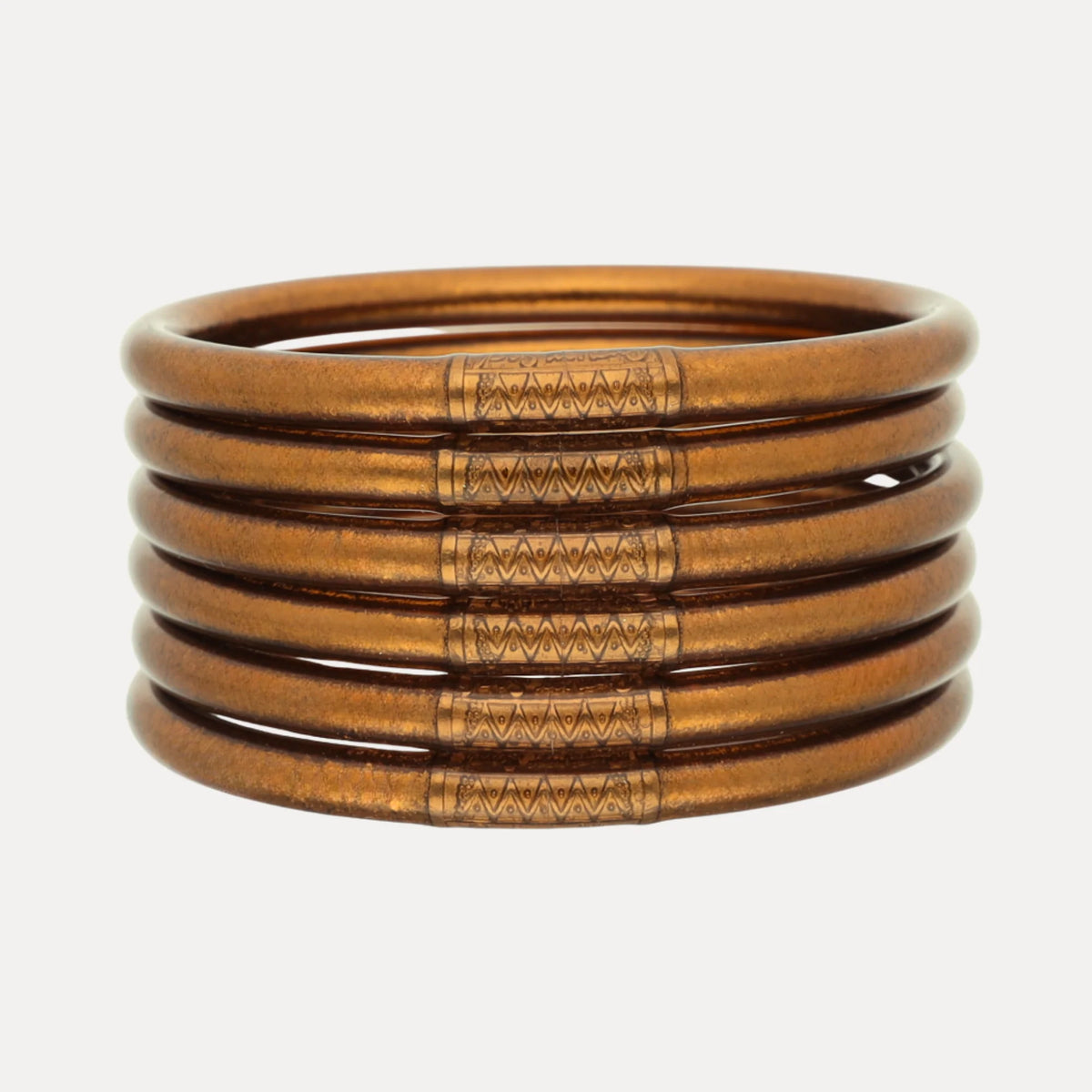 Saddle All Weather Bangles- Set of 6