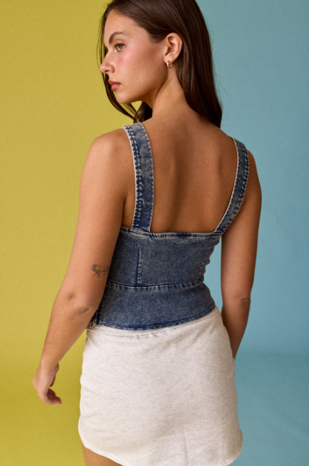 The Oakley Denim Top