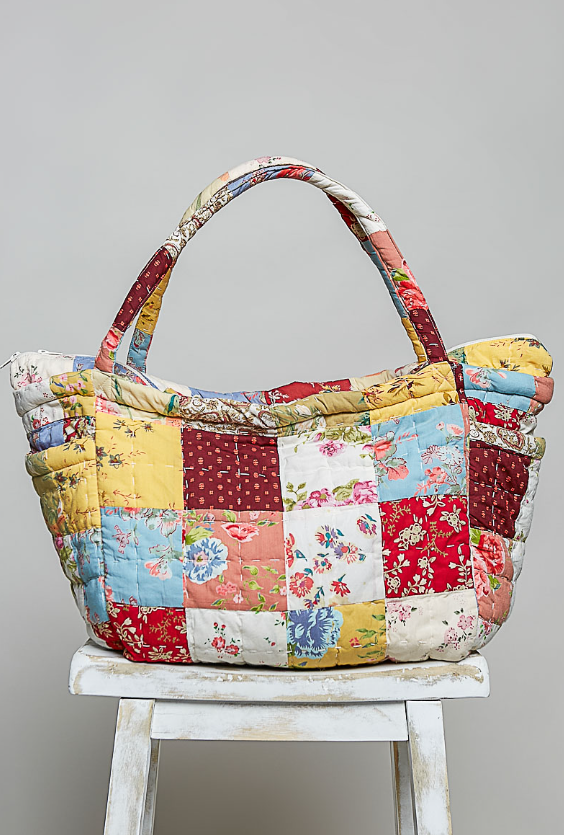 The POL Patchwork Picnic Tote
