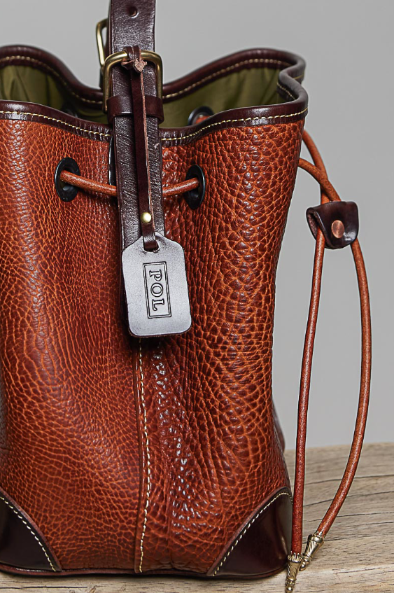 The POL Leather Bucket Bag
