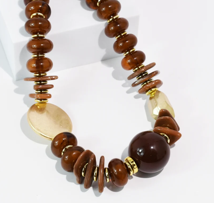 The Terracotta Muse Necklace