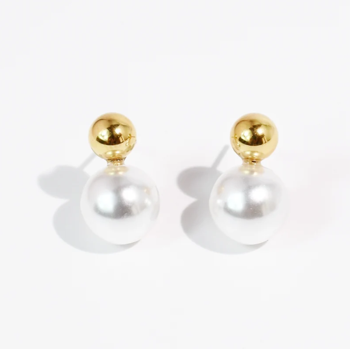 The Ever After Pearl Studs