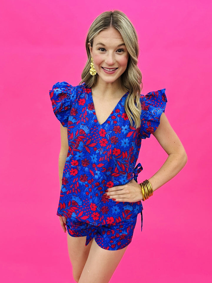 The Flutter Peplum Set