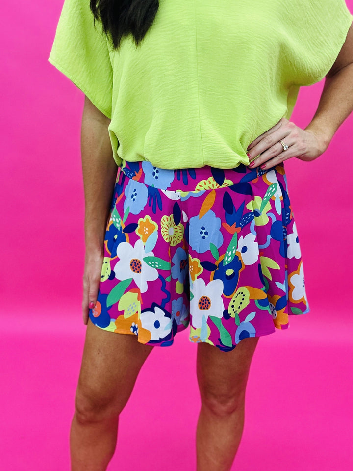 The Flower Bomb Shorts - AS