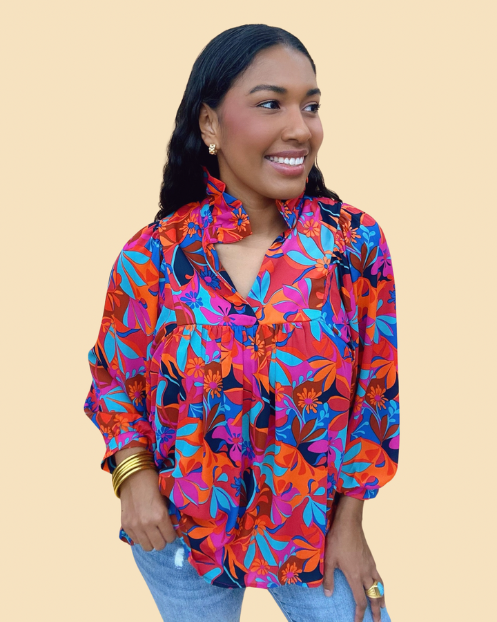 The Let It Bloom Morgan Top - AS