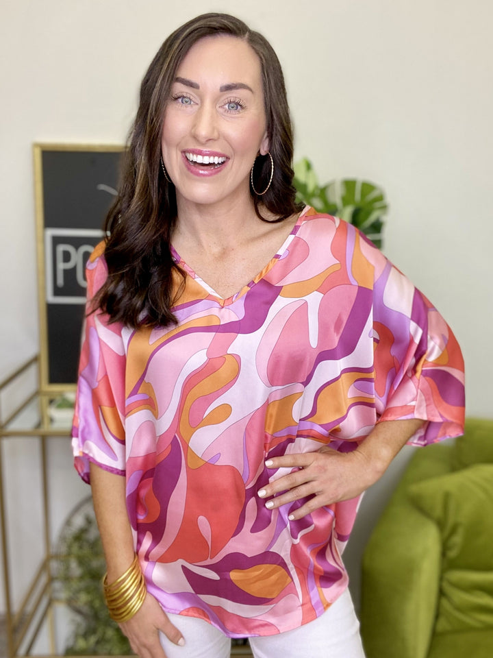 The Charlie’s Angels Poncho Top - AS