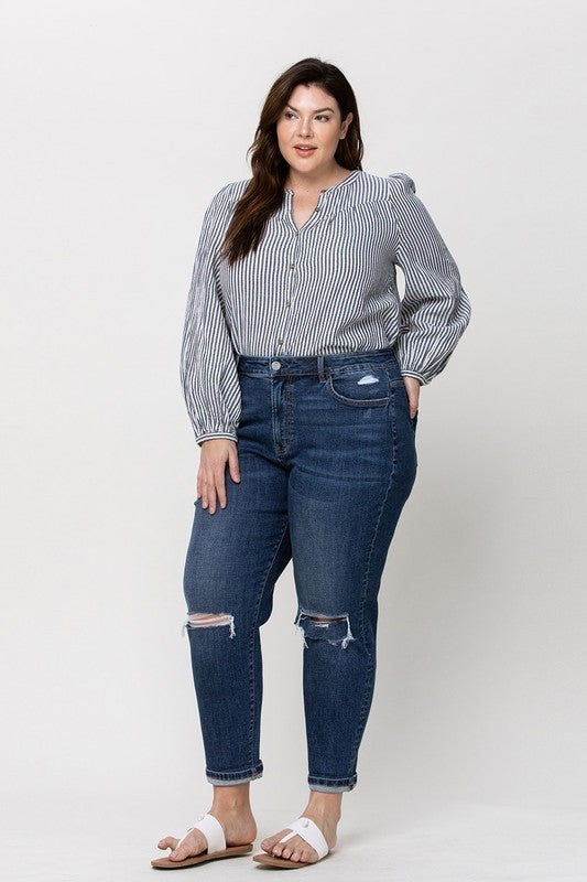 The Lockyard Curvy Mom Jean