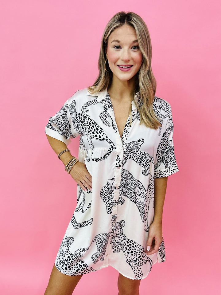 The King Dress in Cream - AS