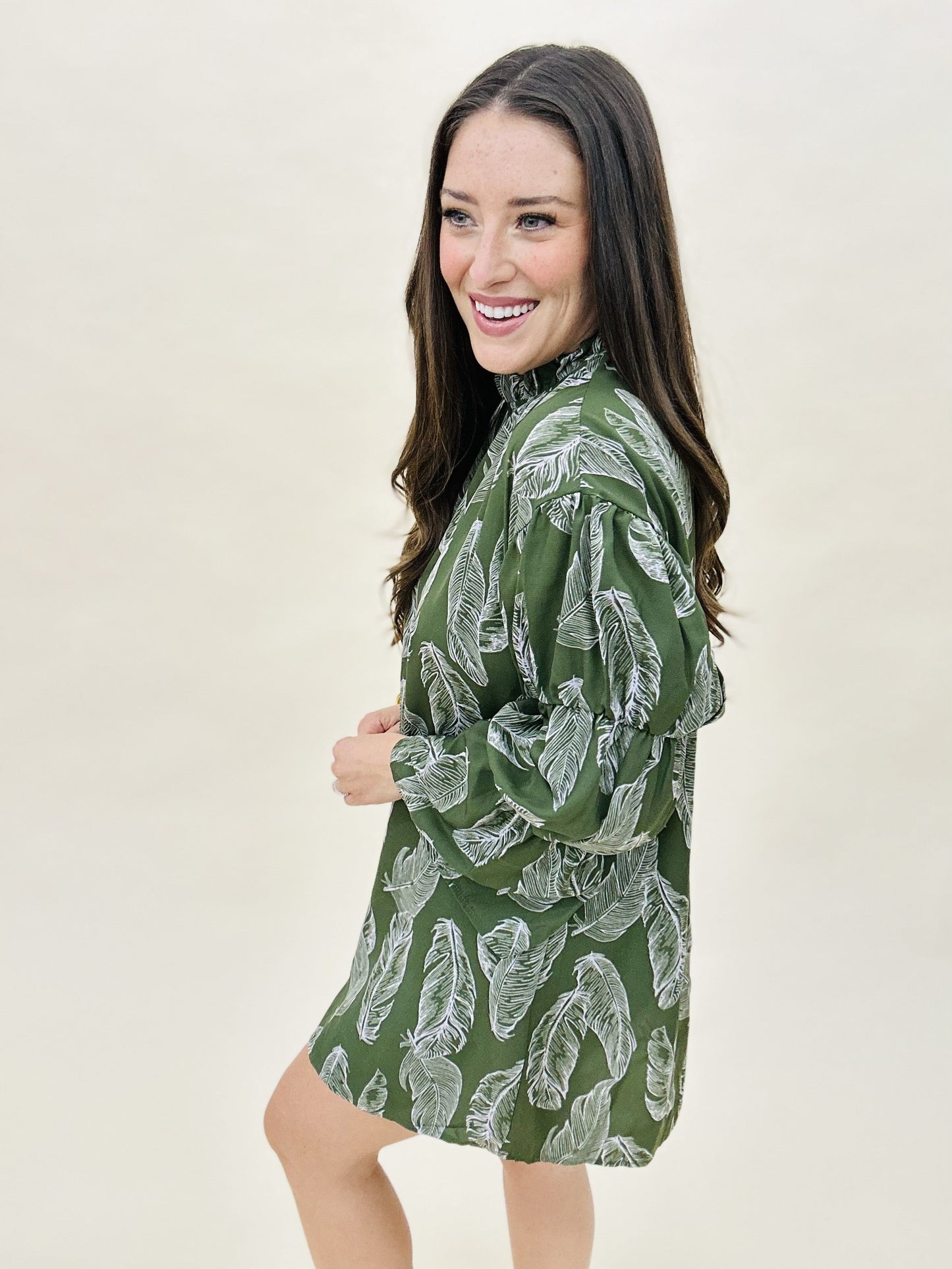 The Boho Feather Dress - 2 Colors/AS