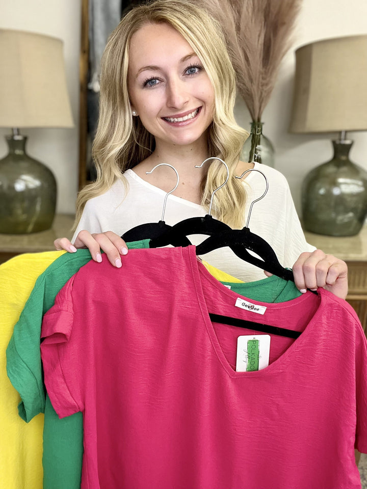 The Class Act Top in 4 Colors