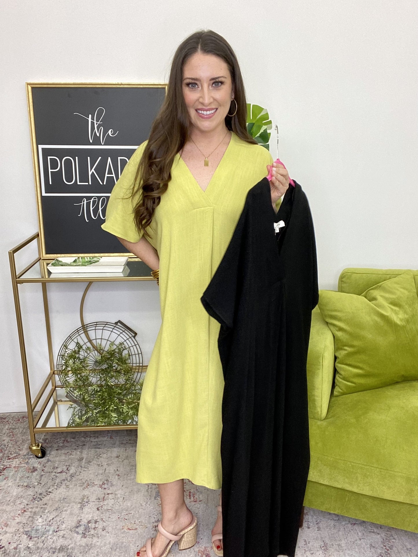 The Tiffany Solid Dress -2 Colors