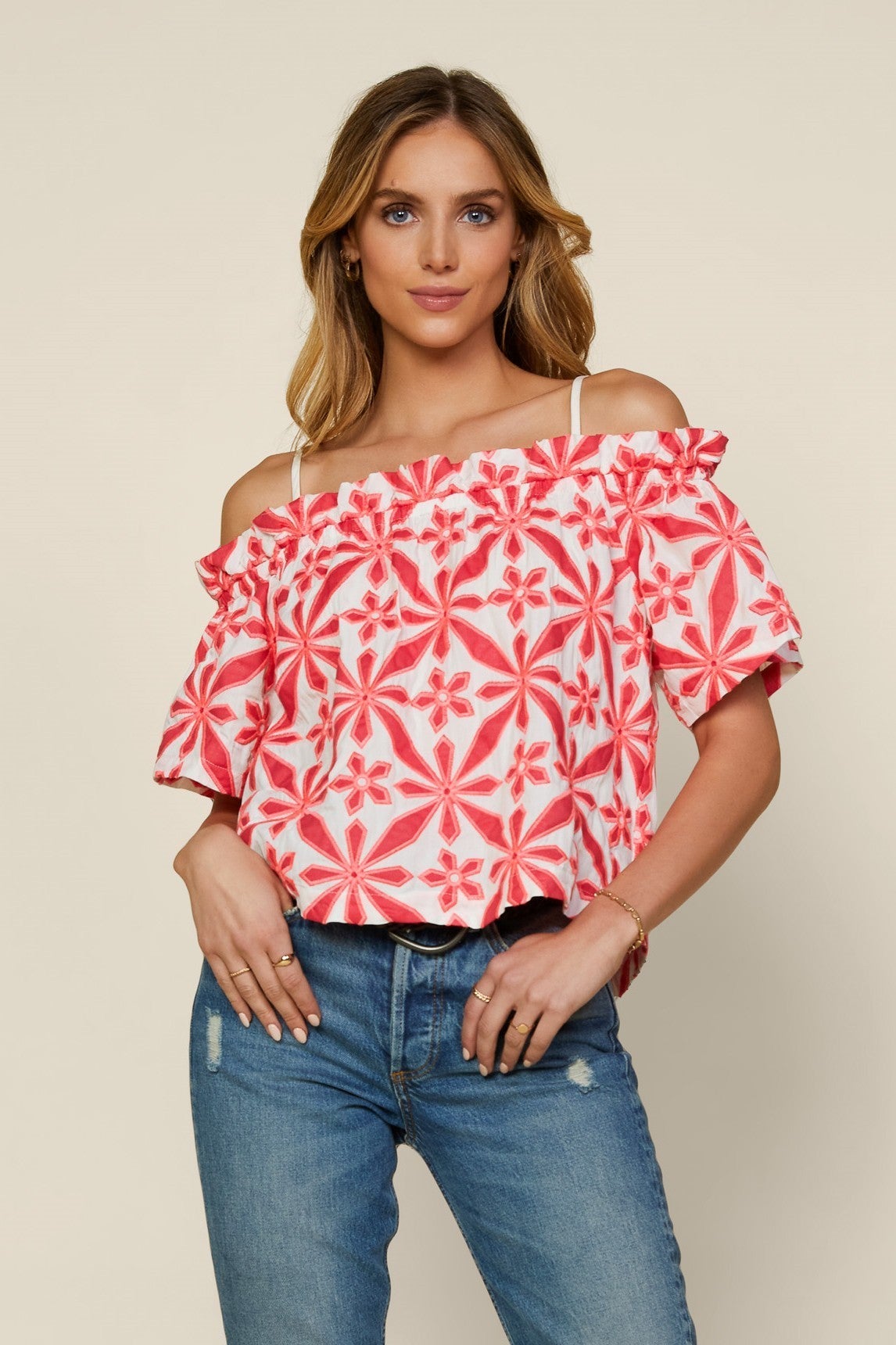 The Orange Landry Top