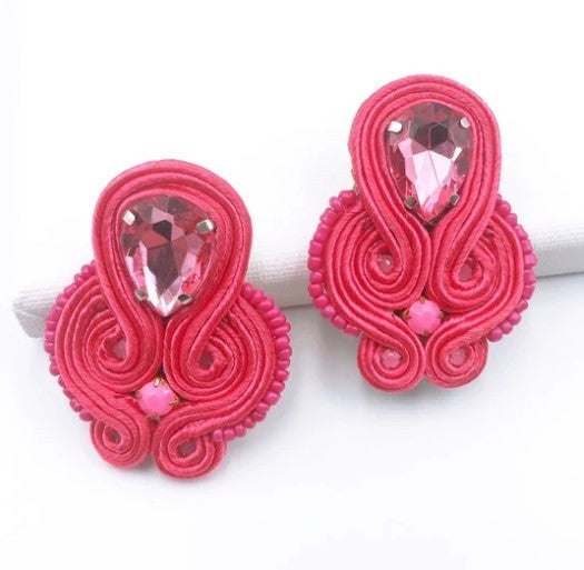 The Pink Bella Studs