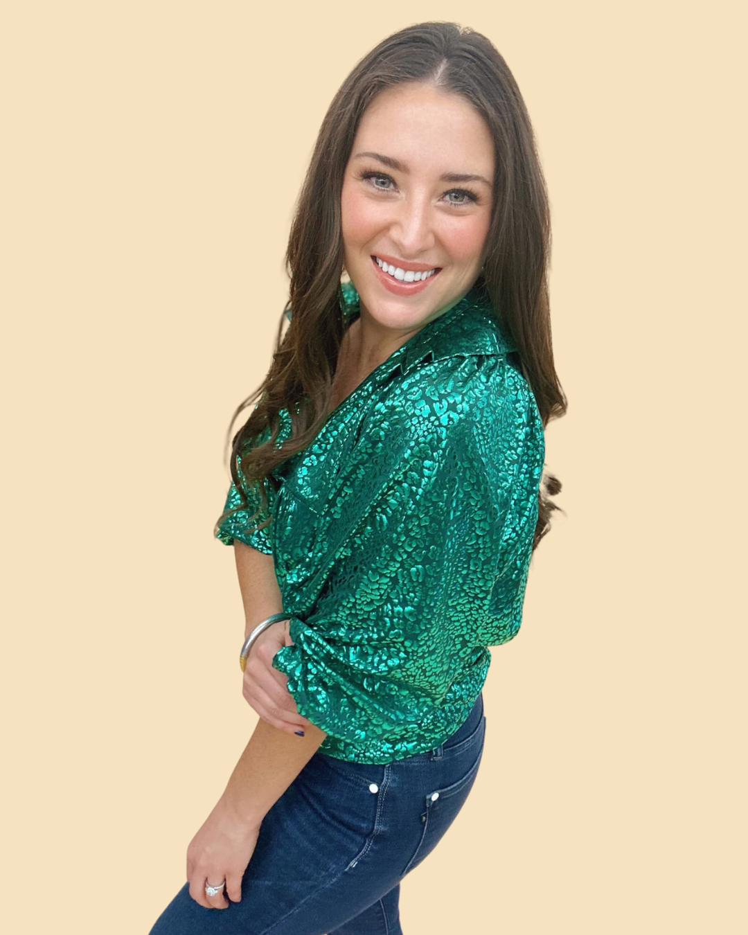 The Jade Cat Morgan Top - AS