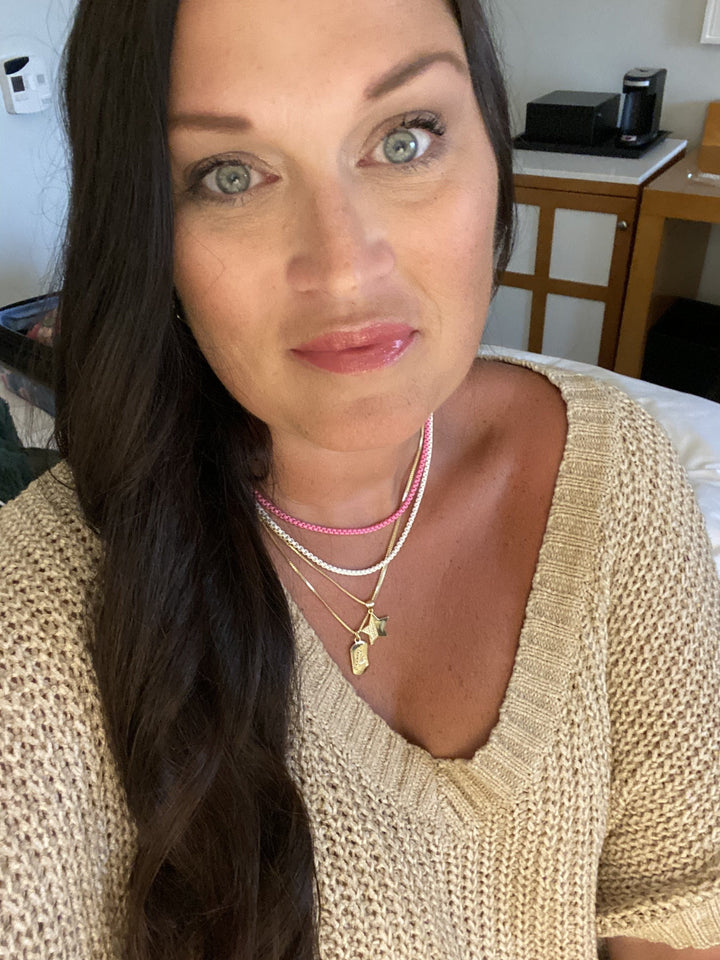 Letter Tag Necklaces