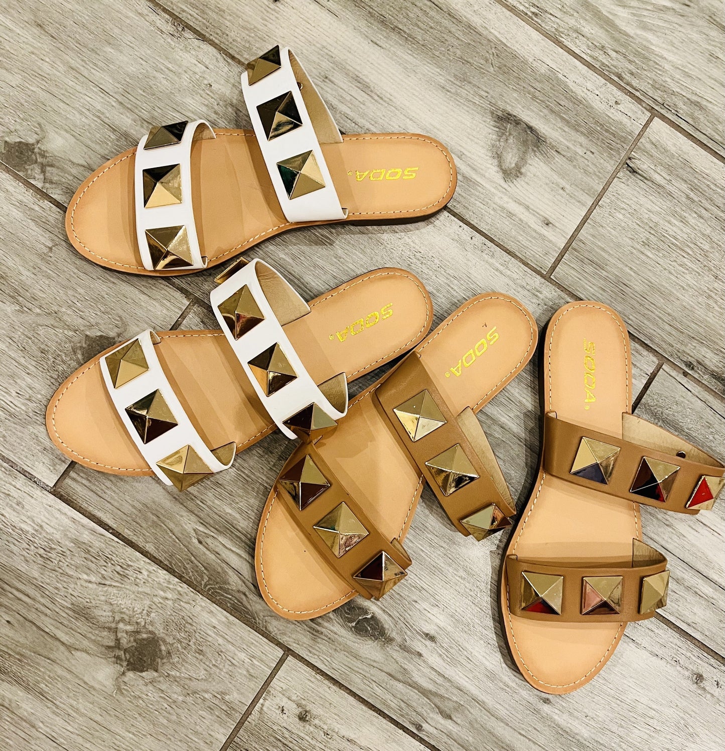St.Tropez Sandals-5 Colors