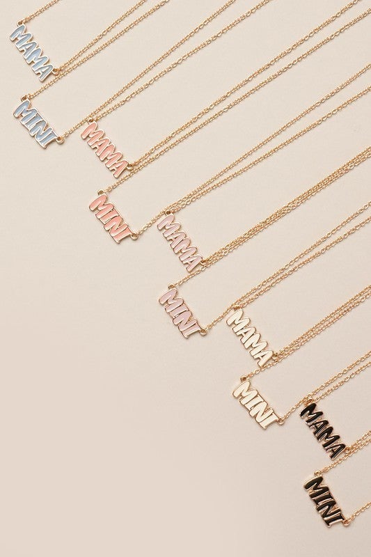 Mama and Mini Necklaces