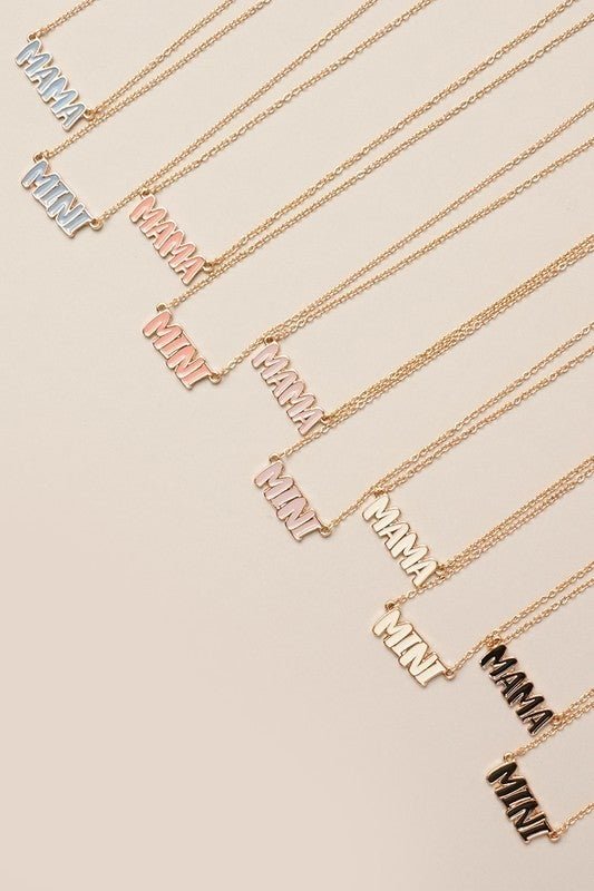 Mama and Mini Necklaces