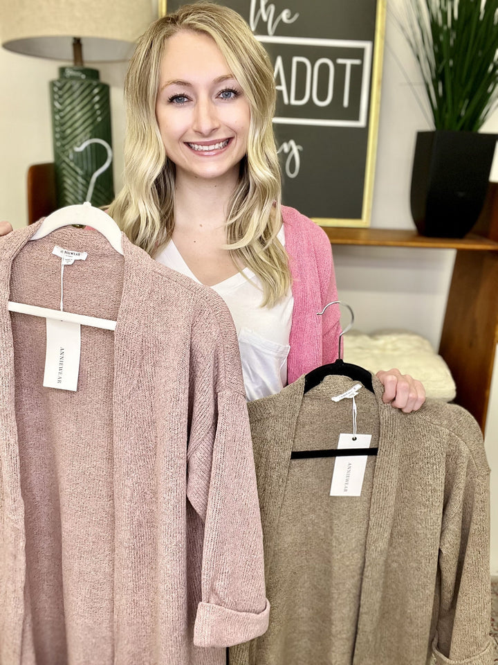 The Soft Gauge Cardigan in 3 Colors