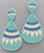 The Beaded Teardrops-6 Colors