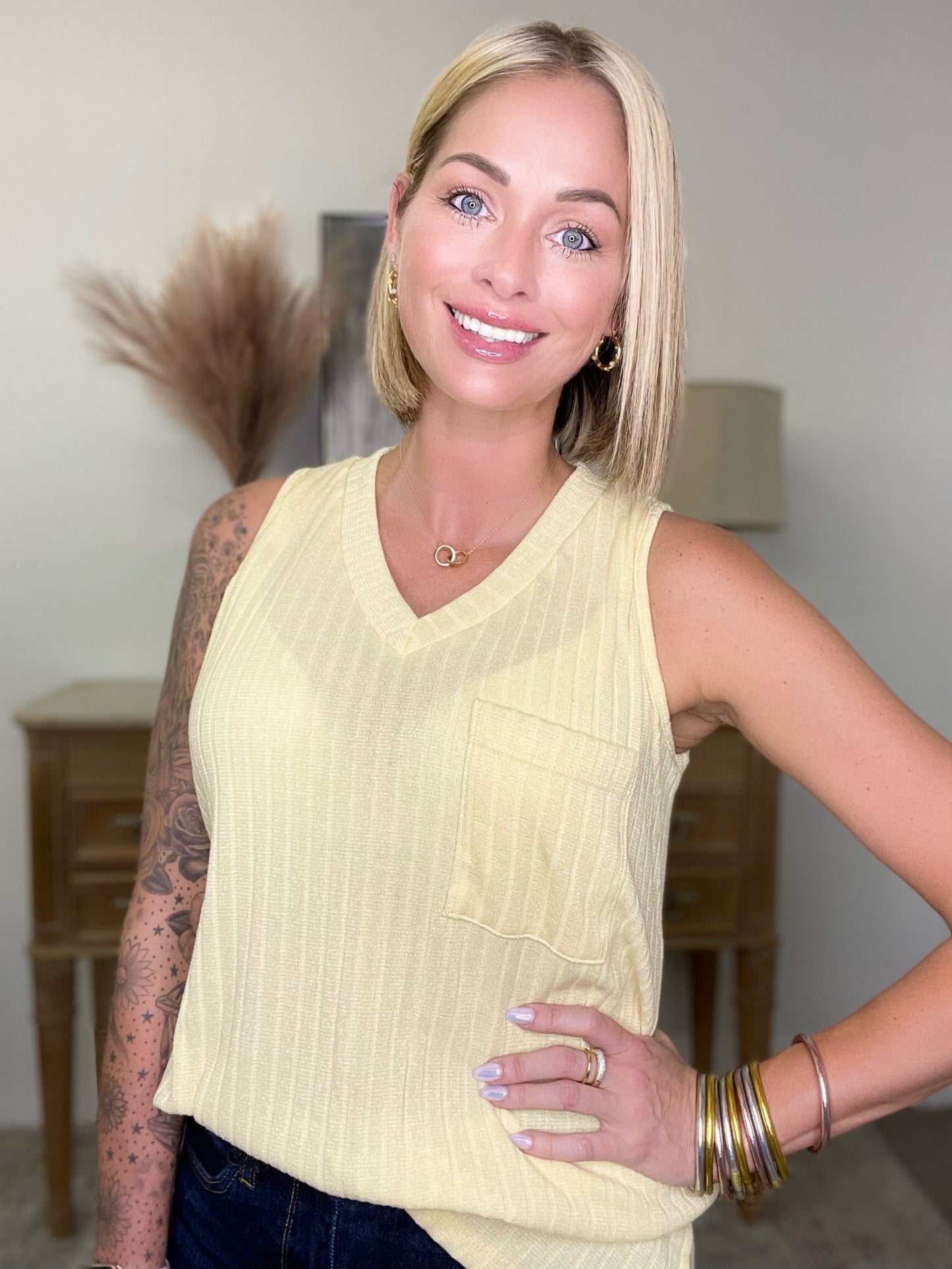 The Olivia Tank - 2 Colors/AS