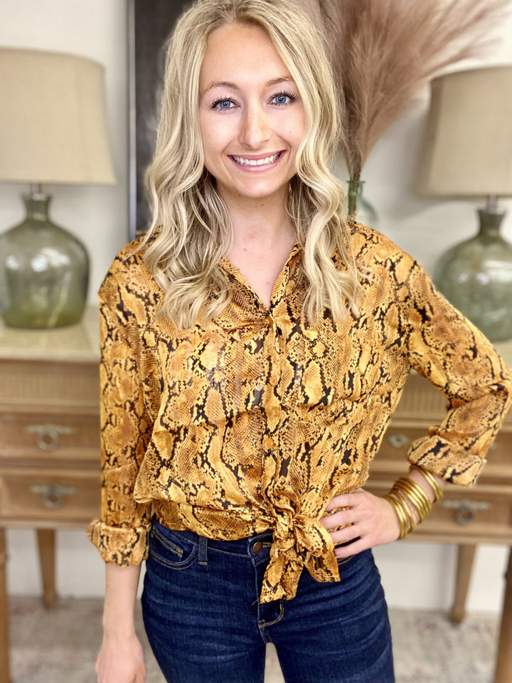 The Portia Snake Charmer Top