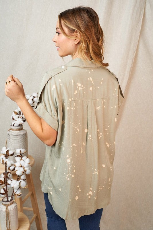 The Bleached Birch Top