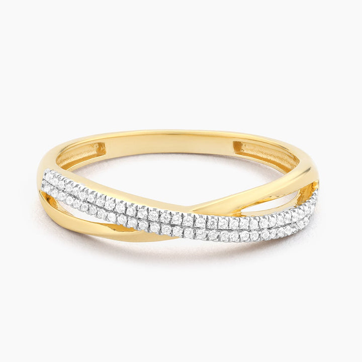 ES Criss Cross Stackable Ring