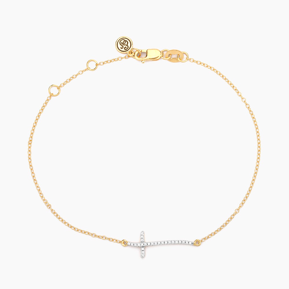 ES Criss Cross Chain Bracelet